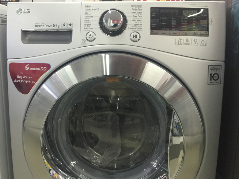 Máy giặt LG báo lỗi DE